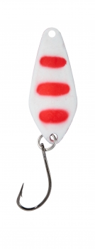 Balzer Searcher Spoon 2,1g Weiß Rot